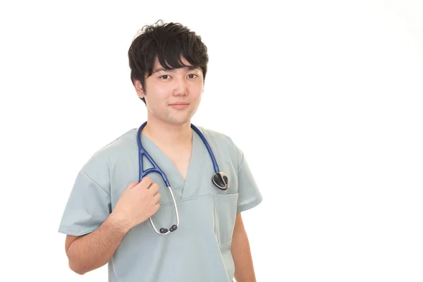 Portret Azjatyckiego Lekarza — Zdjęcie stockowe
