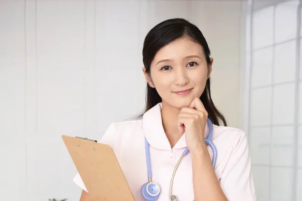 Porträt Einer Krankenschwester — Stockfoto