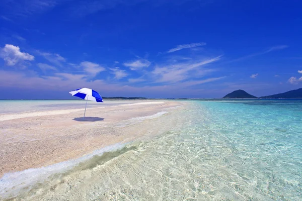 Foto Una Hermosa Playa Okinawa — Foto de Stock