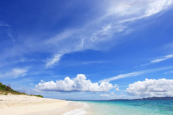 Foto Una Hermosa Playa Okinawa — Foto de Stock