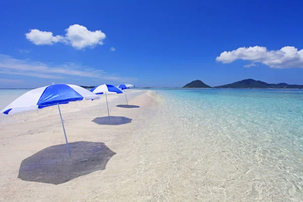 Zdjęcie Pięknej Plaży Okinawa — Zdjęcie stockowe