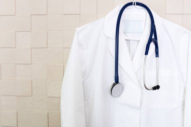 Doktor kat bir stetoskop ile