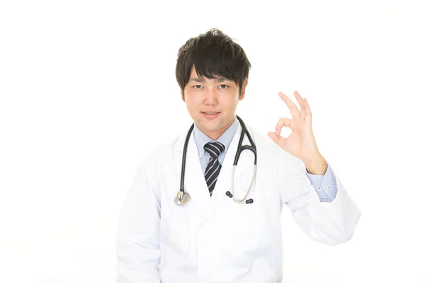 Sourire Asiatique Médecin — Photo