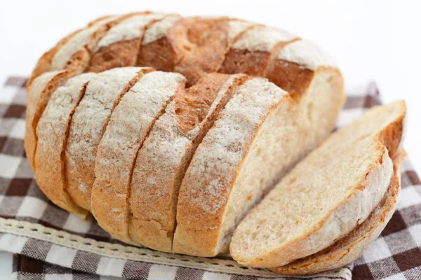 Välsmakande Bröd Matbordet — Stockfoto