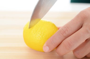 Pişirme hoşlanan kadın