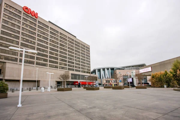 ATLANTA, GA, USA, MARCH 4, 2014 - CNN Center headquarter in downtown on March 4, 2014 in Atlanta, GA, USA — Stock Photo, Image