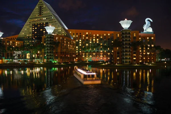 Orlando, Florida 19 ledna 2009: Swan and Dolphin hotel vítá 8000 účastníků konference Ibm Lotusphere na Leden 19, 2009 — Stock fotografie