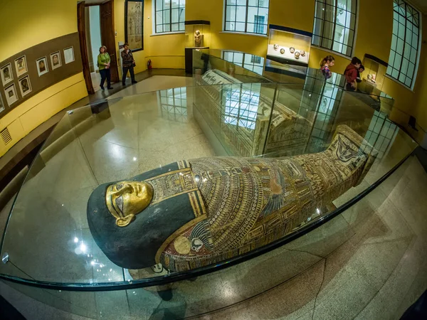 MOSCOW, RUSSIA - JAN 14, 2020: Archaeological finds in Egyptian — Stockfoto