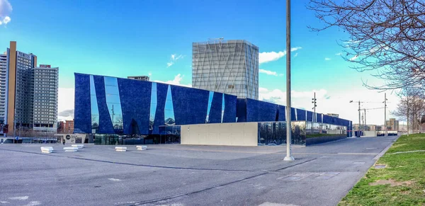 Barcelona Espanha Fevereiro 2014 Vista Panorâmica Museu Ciências Naturais Museu — Fotografia de Stock