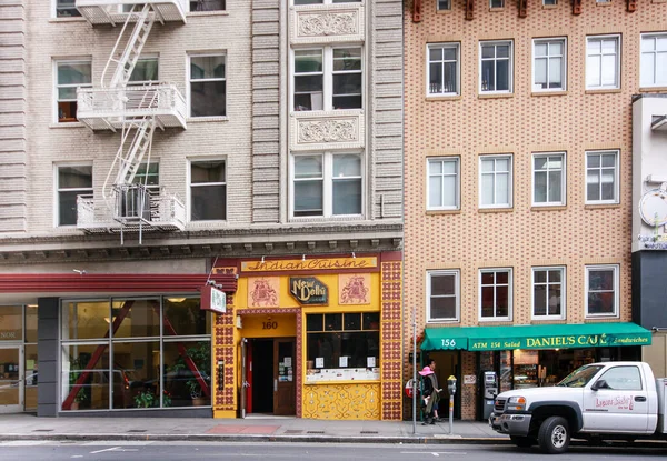 San Francisco Stati Uniti Ottobre 2011 Gente Strada Caffè Nuova — Foto Stock