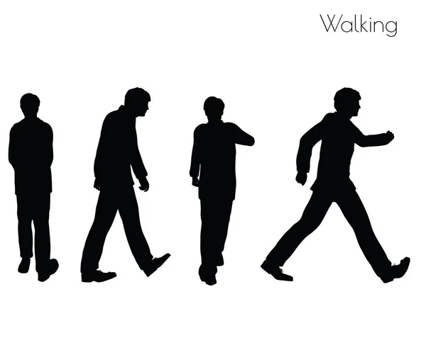 Man in Walking pose — Stock Vector