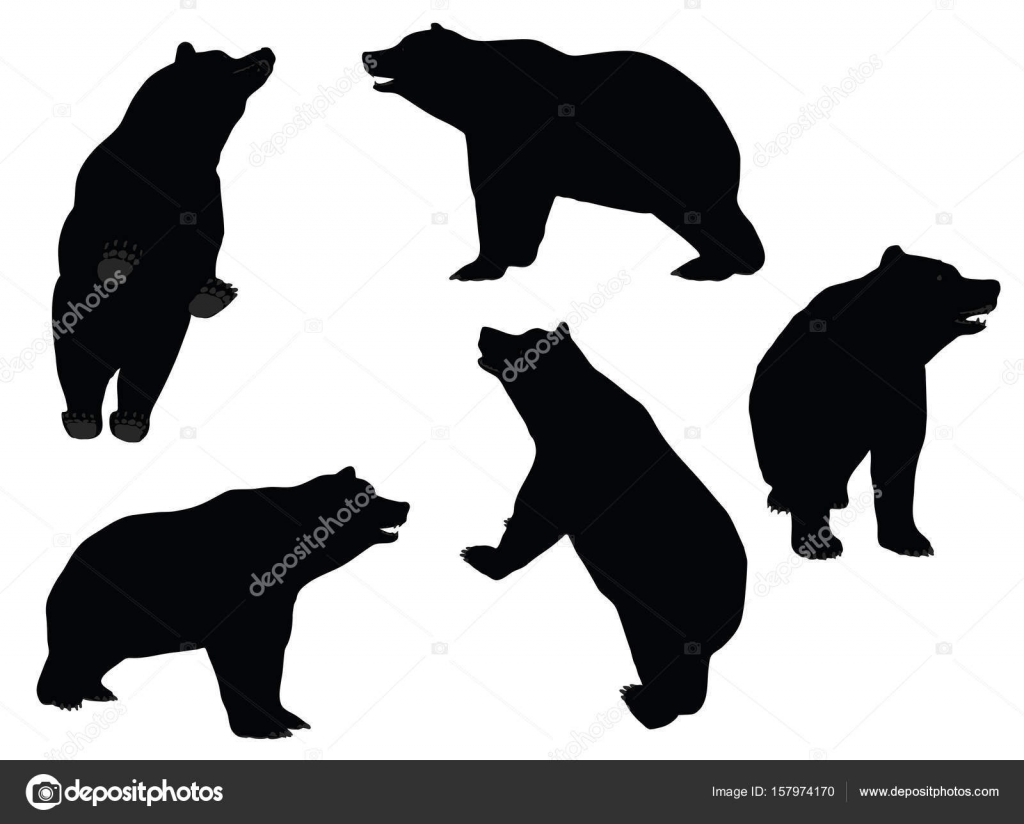 ぜいたく熊 イラスト シルエット 美しい花の画像