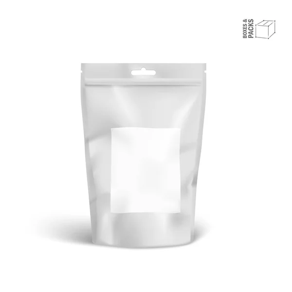 Vector Packaging Package Bag Isolated on White Background Royalty Free Stock Vectors
