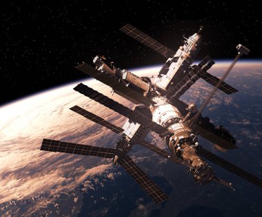 Uzay İstasyonu yörüngeli