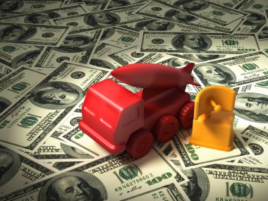 Kırmızı Radar ve füze sistemi para