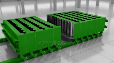 Beton merdiven üretim otomatik süreci