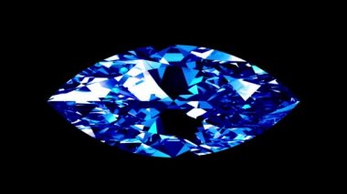 Safir Markiz kesim. İlmekledi. Alfa mat.