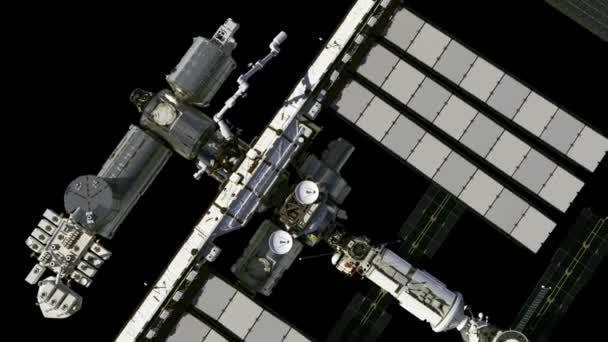 Vol de la Station Spatiale Internationale. Alpha mat . — Video