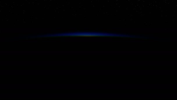 Sunrise In Space — Stock Video