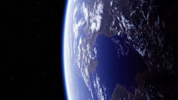 Planet Earth Amazing View Space Uhd 3840X2160 Seamless Looped Realistic — Stock Video