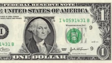 George Washington 'un Bir Dolar Tasarısı Üzerine Dil Göstermesi ve Somurtması
