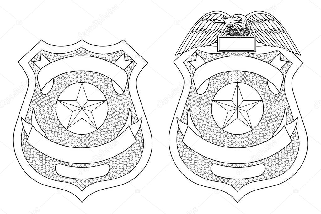 Police Law Enforcement Badge