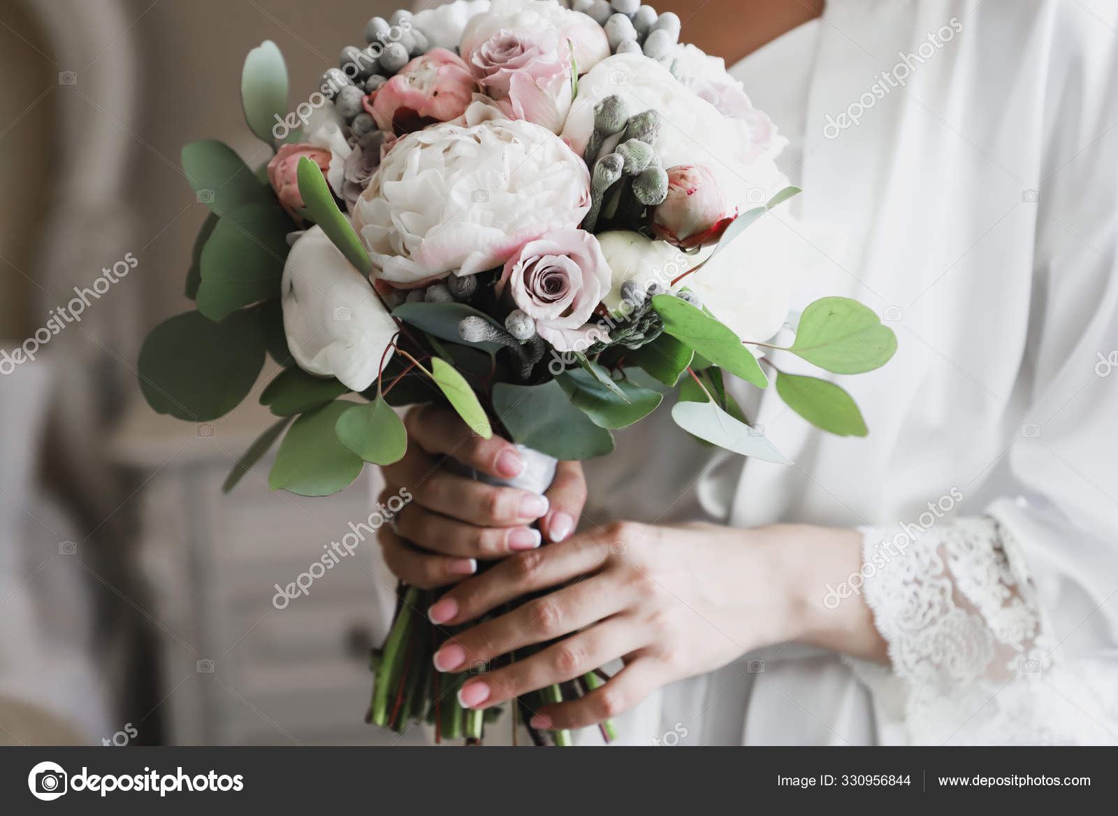 white dress with pink roses