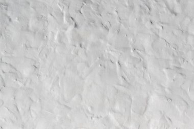 Beyazlatılmış duvar yüzeyini kapatın. Olaysız pürüzsüz doku