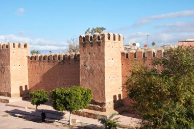 Taroudant, Fas - 27 Şubat 2016: Avenue Moulay Ismail 