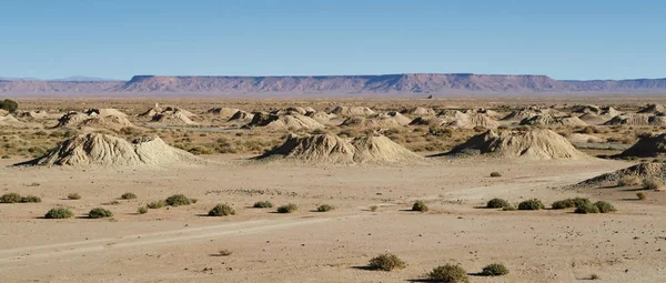 İyi Afrika Sahra Çölü, Fas, - Panorama su          