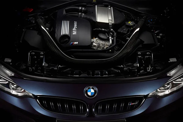 Motor de BMW M3 30 Jahre Edition - Edición limitada 500 coche, Kat Fotos De Stock