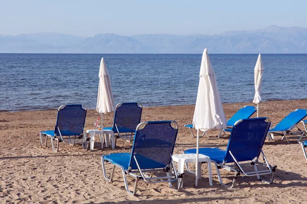 Sidari Insel Korfu Griechenland Sonniger Tag Ohne Menschen Strand — Stockfoto