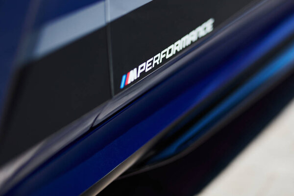 Катовице, Польша, 15.09.2019: BMW 3 нового поколения - 330i
 