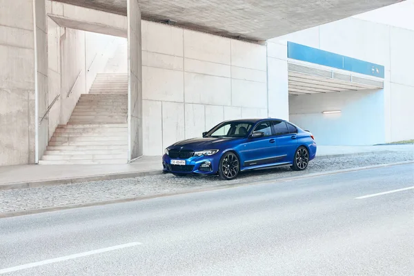 Катовице / / Польша - 09.15.2019: BMW 330i с пакетом M Performance — стоковое фото
