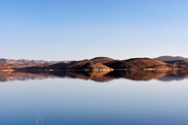 Штучне Озеро Аль Мансур Захабі Поблизу Варзазазат Південь Від Марокко — стокове фото