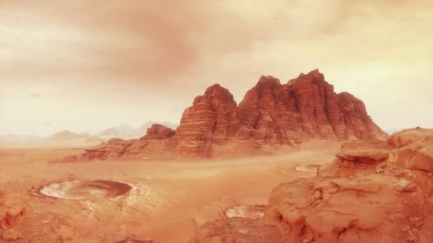 Martian Landscape — Stock Video