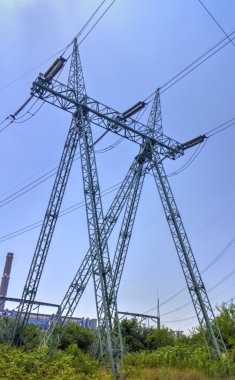 Yüksek gerilim elektrik havai hatları