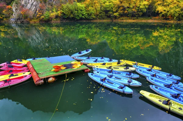 Kayaks en alquiler — Foto de Stock