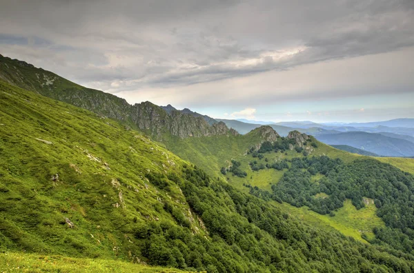 Prachtig berglandschap Stockfoto