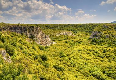 Güzel yaz manzarası