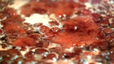 Yemek lezzetli çilek reçeli