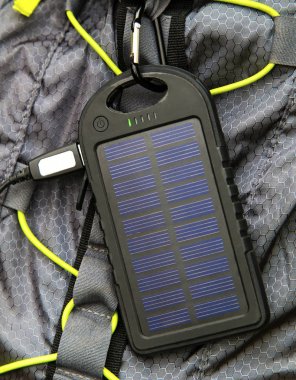 Turist sırt çantası asılı taşınabilir güneş hücresi