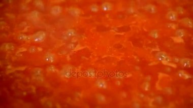 Yemek lezzetli domates sosu