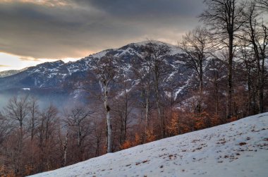 Kış Dağı Manzarası