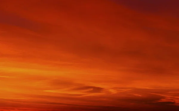 Schöner Sonnenuntergang Mit Bunten Wolken Himmel — Stockfoto