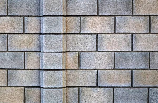 Stylish Stone Wall Background Closeup — Stock Photo, Image