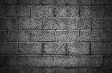 Şık taş duvar arka plan siyah ve beyaz