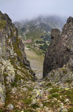 Yüksek dağ güzel manzara