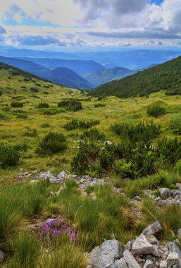 Yüksek dağ güzel manzara