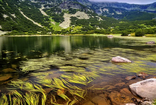 Hermoso Paisaje Con Lago Montaña —  Fotos de Stock